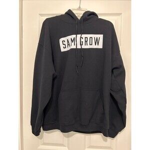 Sam Grow Black mens Hoodie Size XL